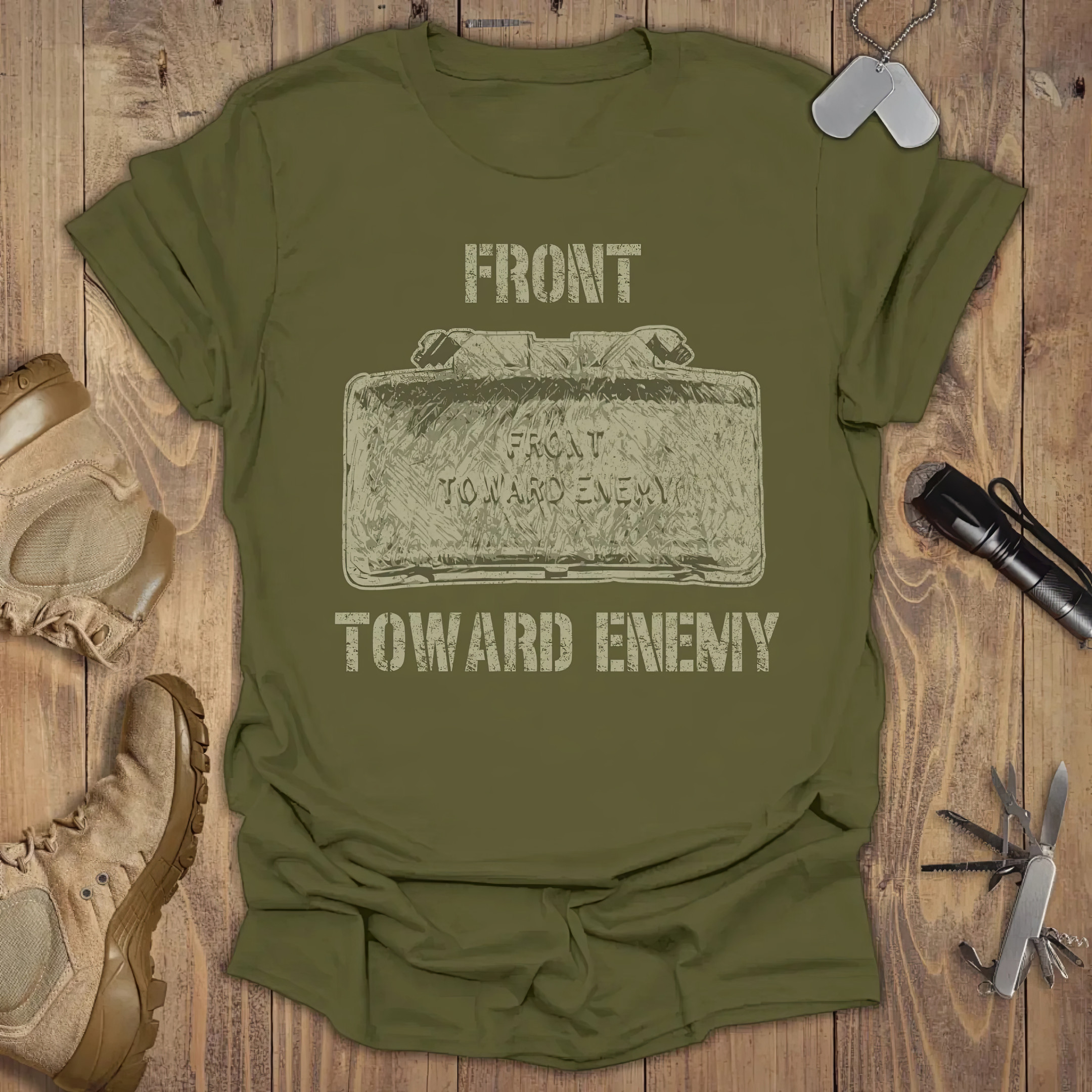Front Toward Enemy T-shirt Military Tees Mothers Day Present Ideas