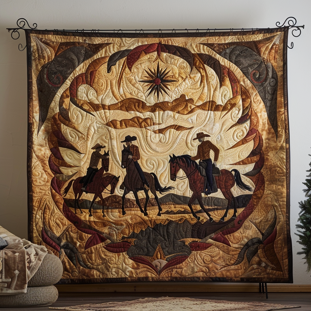 Frontier Dreams Quilted Blanket Gift Ideas For Cow Lovers