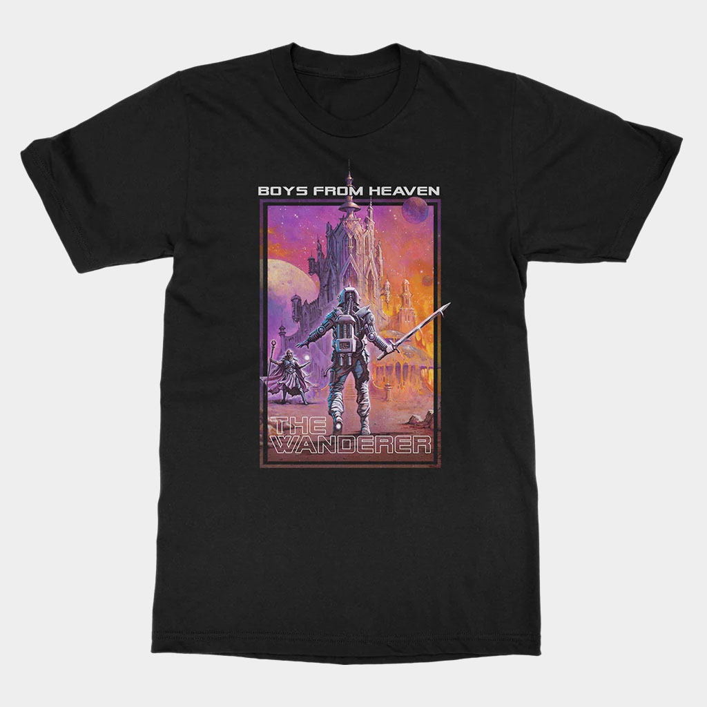 Frontiers Music SRL Merch Boys From Heaven The Wanderer T-Shirt Gifts For Music Lovers
