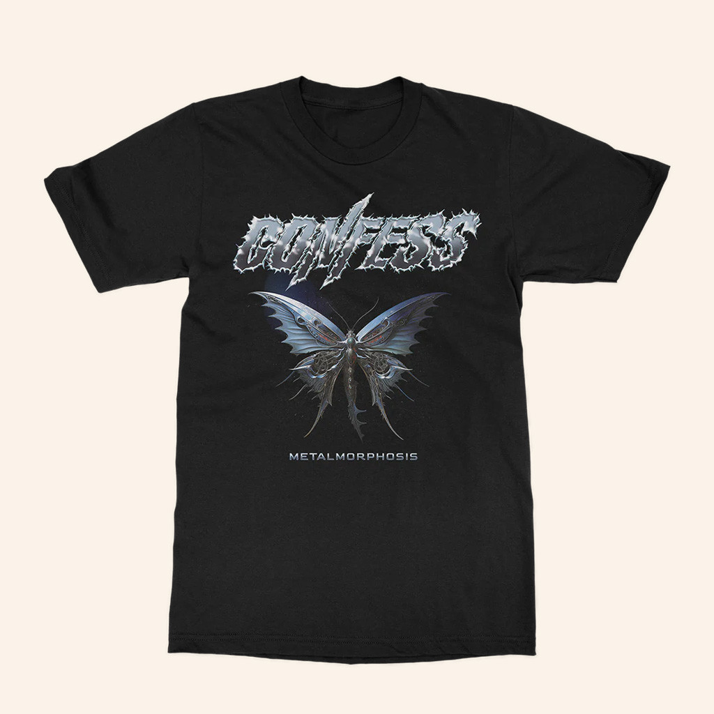 Frontiers Records Merch Confess Metal Morphosis T-Shirt Gifts For Brother