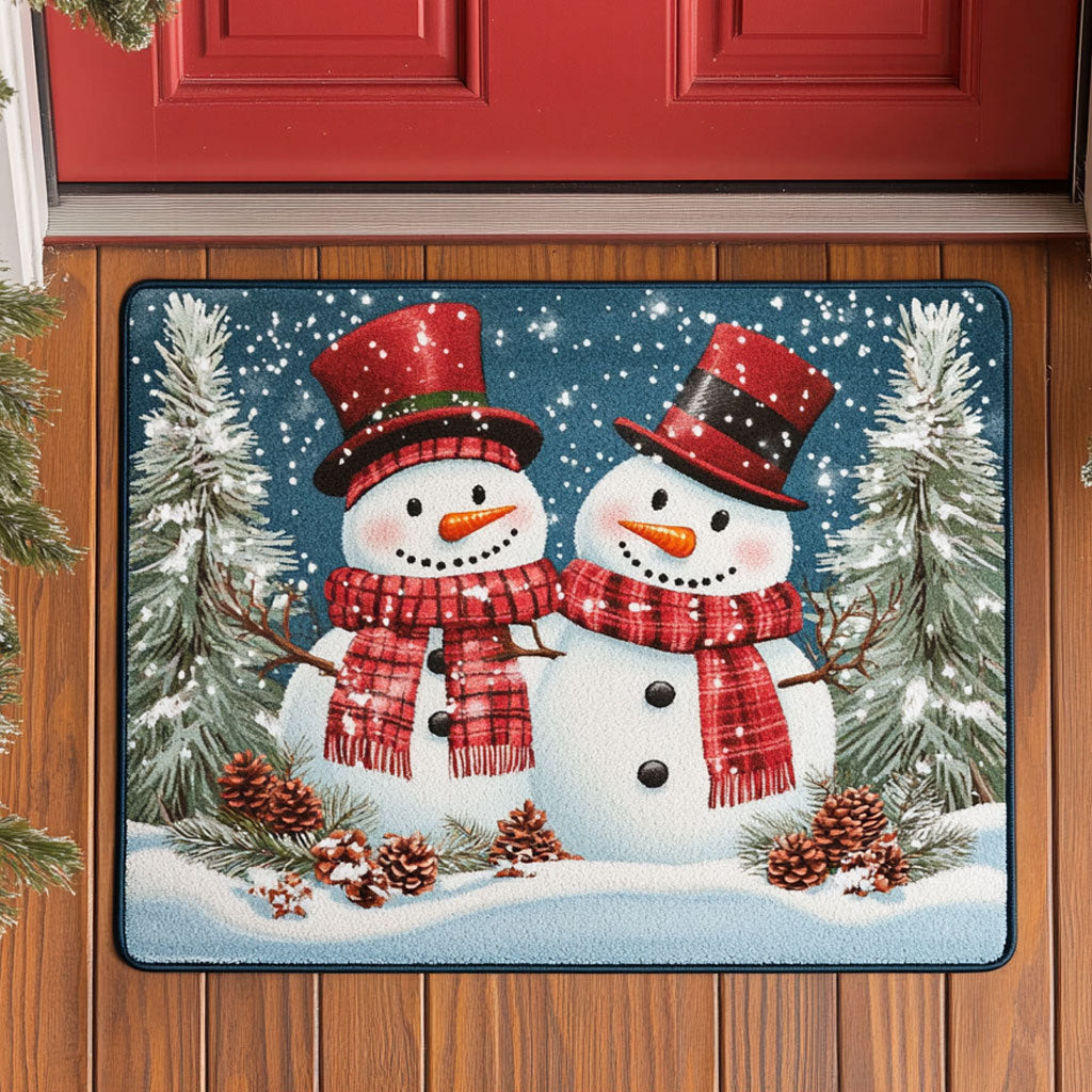 Frost And Friends Doormat Best Gift For Friends and Family on Christmas Day