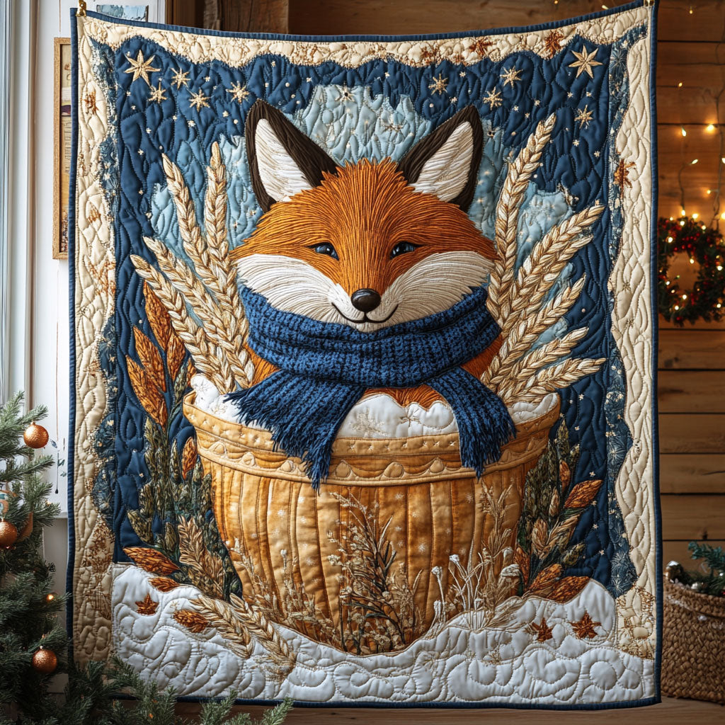 Frosty Den Quilt Classic Quilt Blanket for Cozy and Warm Nights