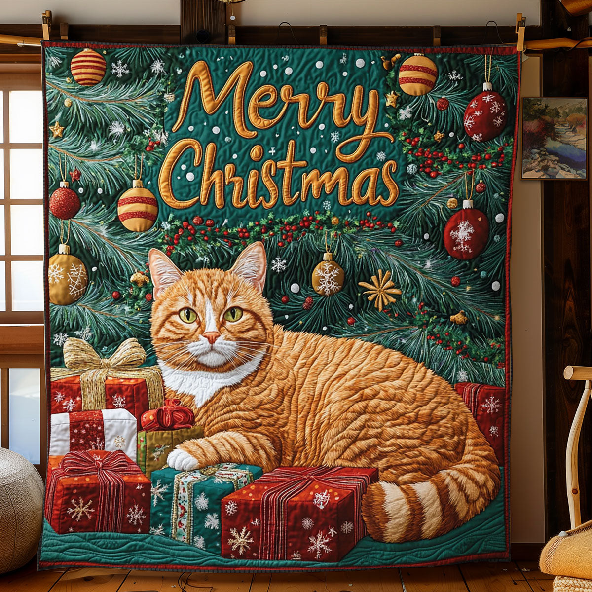 Frosty Paws Quilt Thoughtful Quilt Blanket Gift for Loved Ones