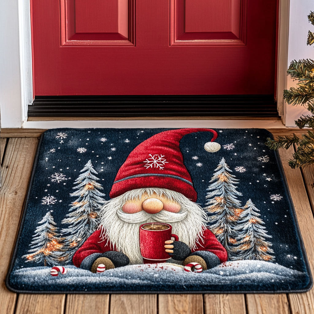 Frosty Welcome Doormat Best Gift For Friends and Family on Christmas Day