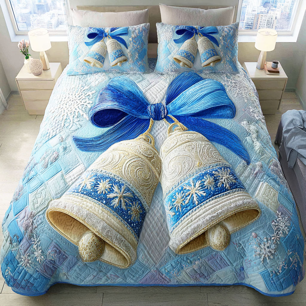 Frozen Chime Melody Quilted Bedding Set Xmas Duvet Cover Set Christmas Giving Ideas For Families