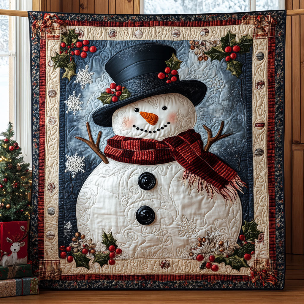 Frozen Spirits Quilt Unique Holiday Gift Idea with Quilt Blanket