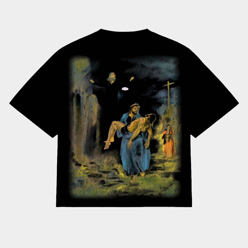 FRSH Company Merch Mother In His Arms T-Shirt FRSH X Arcangel Shirt Gifts For Dad FRSH Company Merch Mother In His Arms T-Shirt FRSH X Arcangel Shirt Gifts For Dad