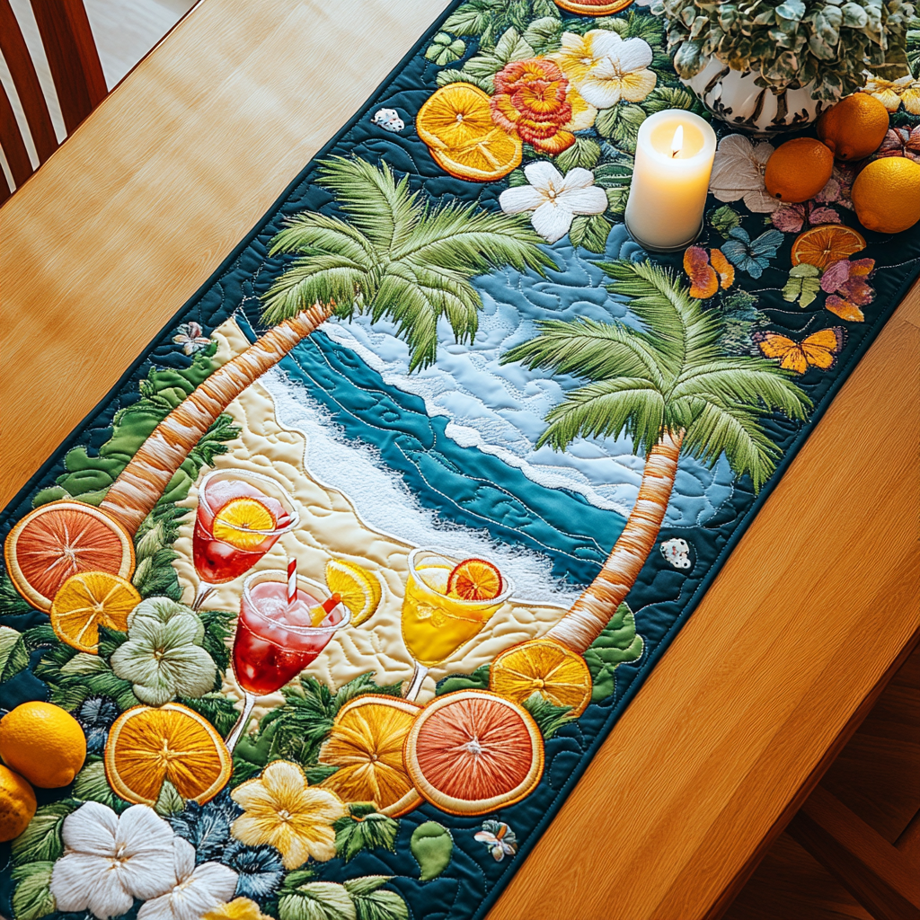 Fruit Splash Quilted Table Runner Dining Table Ideas Best Presents For Surfers