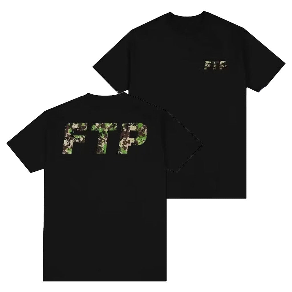 FTP Merch FTP Digital Camo Logo T-Shirt Black Best Gifts For Dad FTP Merch FTP Digital Camo Logo T-Shirt Black Best Gifts For Dad