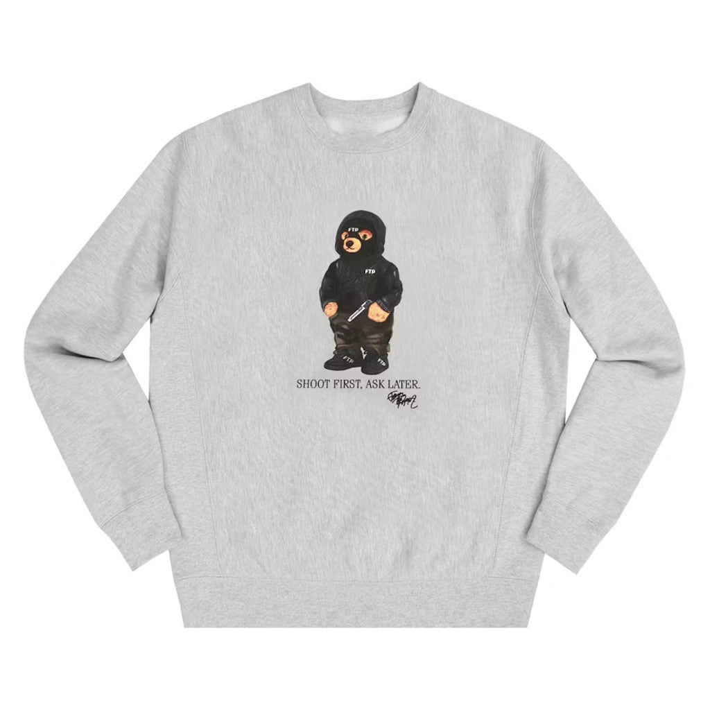 FTP Merch FTP Hooded Bear Crewneck Sweatshirt Gifts For Boyfriend FTP Merch FTP Hooded Bear Crewneck Sweatshirt Gifts For Boyfriend