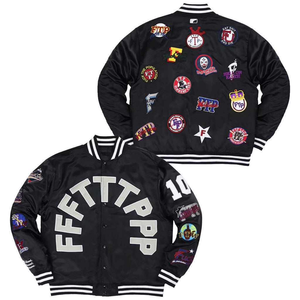 FTP Merch FTP League Varsity Jacket Best Gifts For Boyfriend FTP Merch FTP League Varsity Jacket Best Gifts For Boyfriend