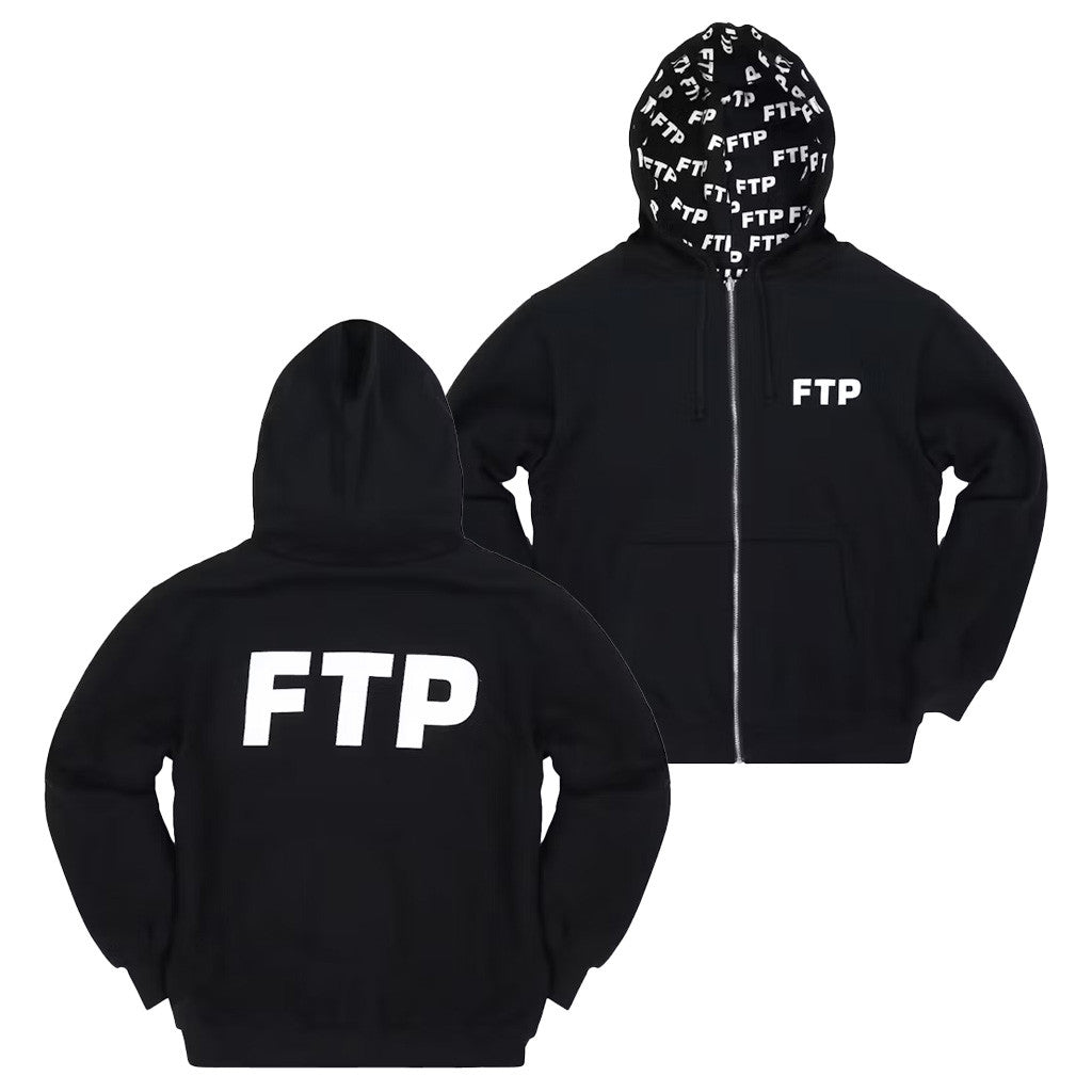 FTP Merch FTP Reversible Logo Zip Hoodie Gifts For Brother FTP Merch FTP Reversible Logo Zip Hoodie Gifts For Brother