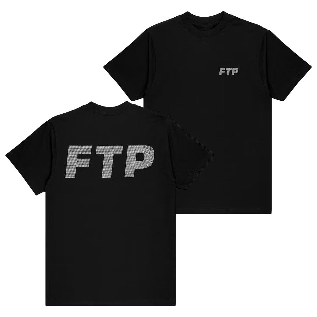 FTP Merch FTP Rhinestone Logo Black T-Shirt Gifts For Him