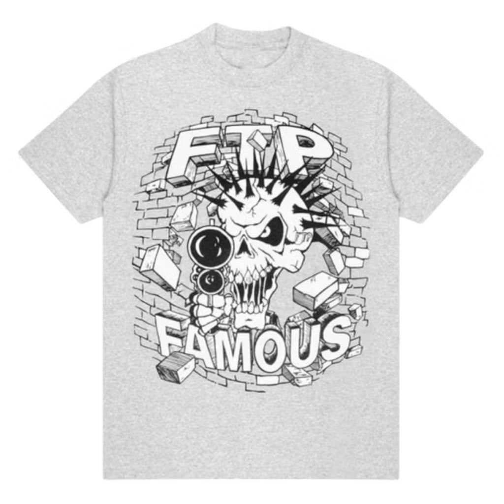 FTP Merch FTP x Famous Skull T-Shirt Gift Ideas For Him FTP Merch FTP x Famous Skull T-Shirt Gift Ideas For Him