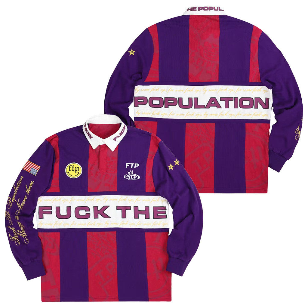 FTP Merch Long Sleeve Polo Shirt Gift Ideas For Husband FTP Merch Long Sleeve Polo Shirt Gift Ideas For Husband