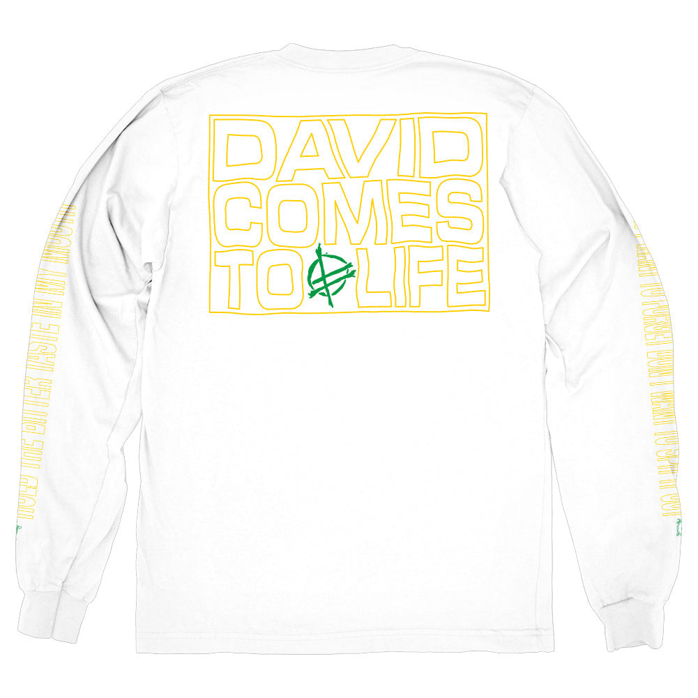 Fucked Up Merch David Comes To Life Long Sleeve Shirt Fucked Up Shirt Father's Day Gifts For Boyfriend