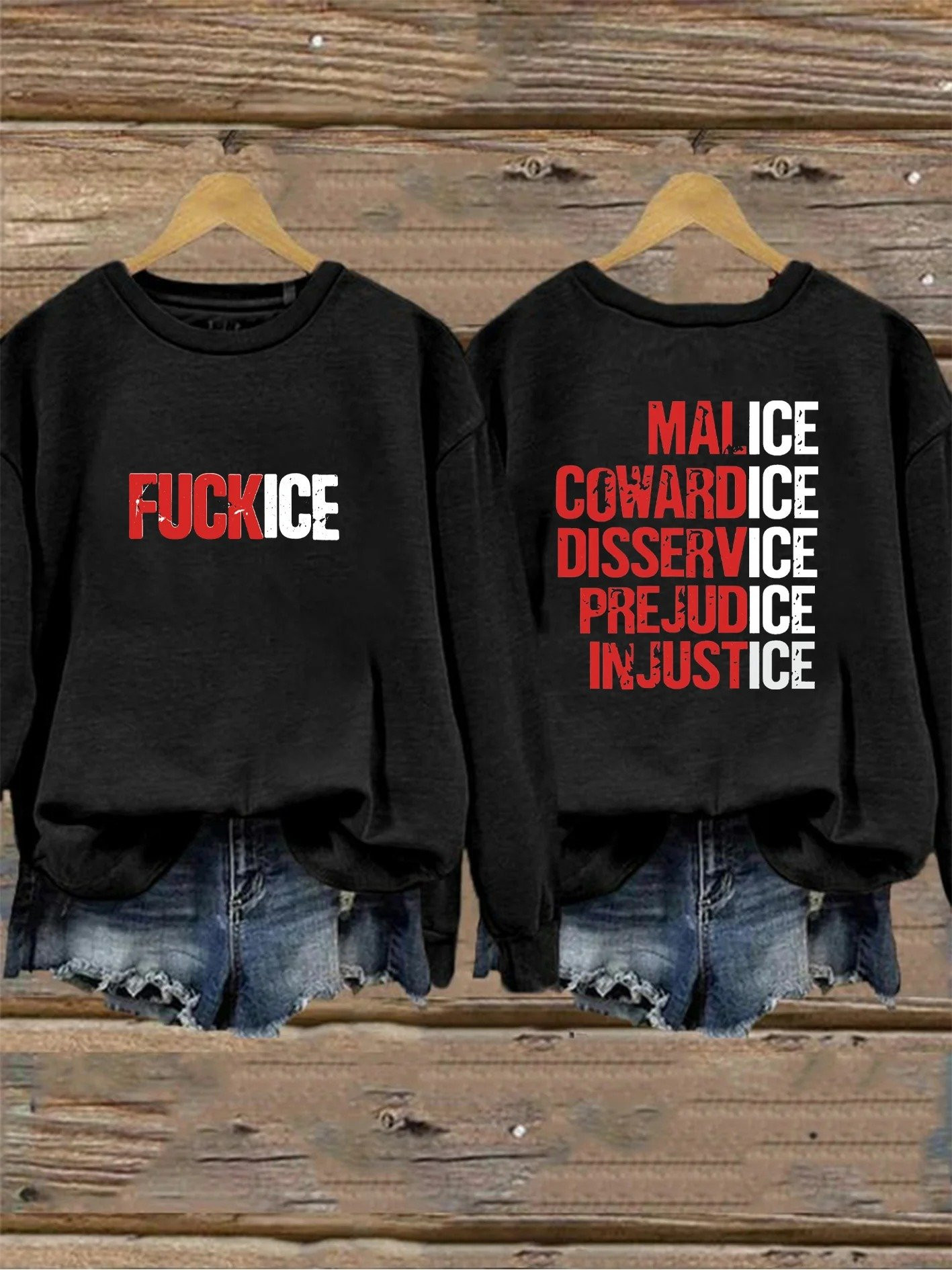 Fuckice Justice For Renee Sweatshirt ICE In Minneapolis Apparel Gifts For Girlfriend