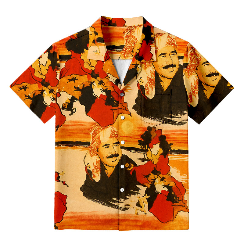 Fuct Us C Hawaiian Shirt Saddam Hussein Design Vintage Style Shirt Gifts For Boyfriend