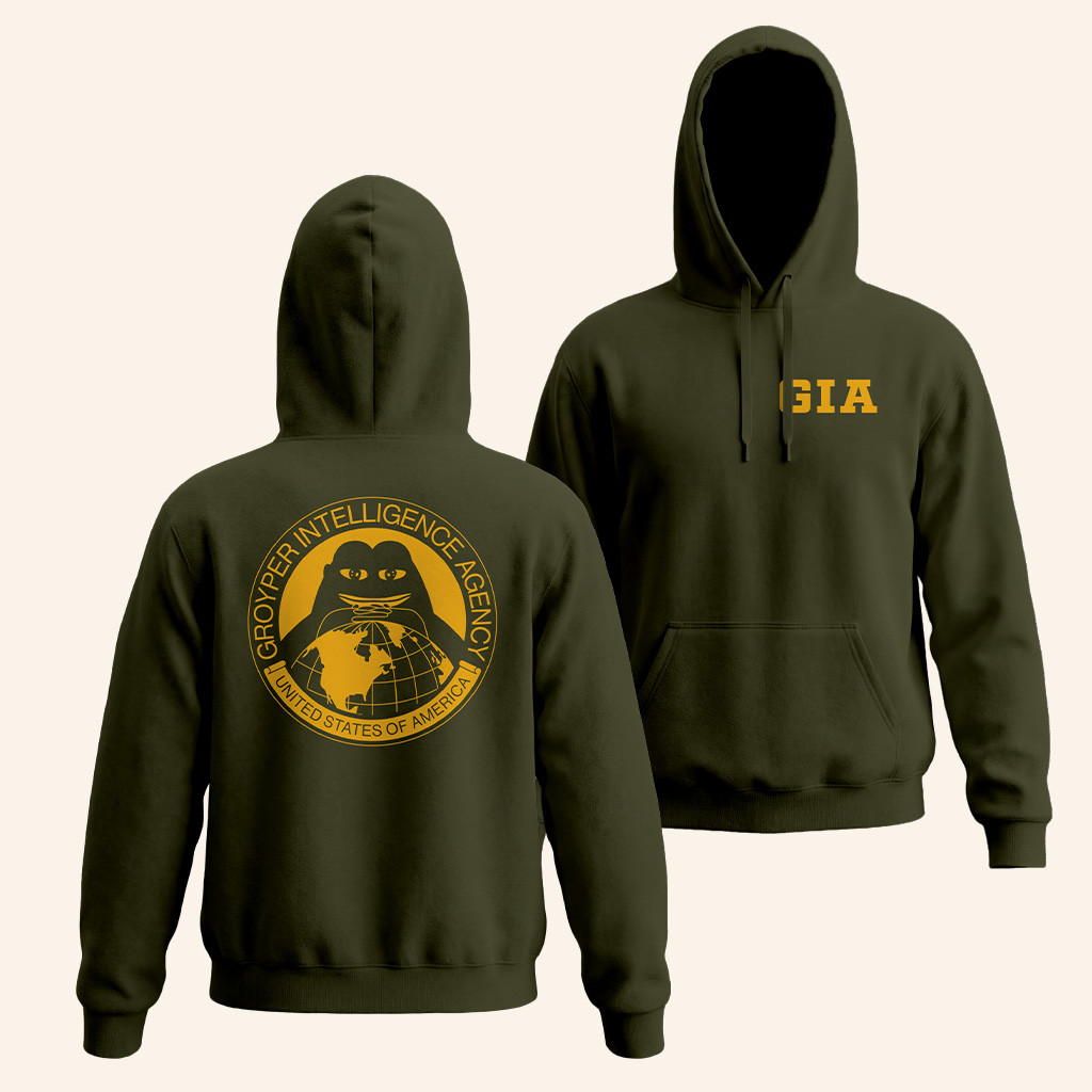 Fuentes Merch GIA Hoodie Groyper Intelligence Agency Hoodie Nick Fuentes Merch Patriotic Gifts