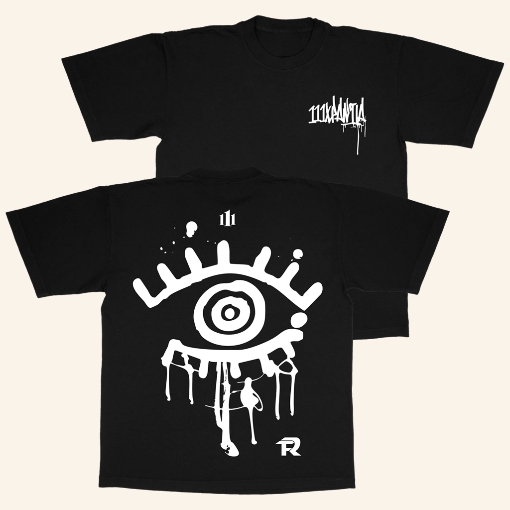 Fuerza Regida Merch 111XPANTIA Black T-Shirt Cool Gifts For Music Lovers