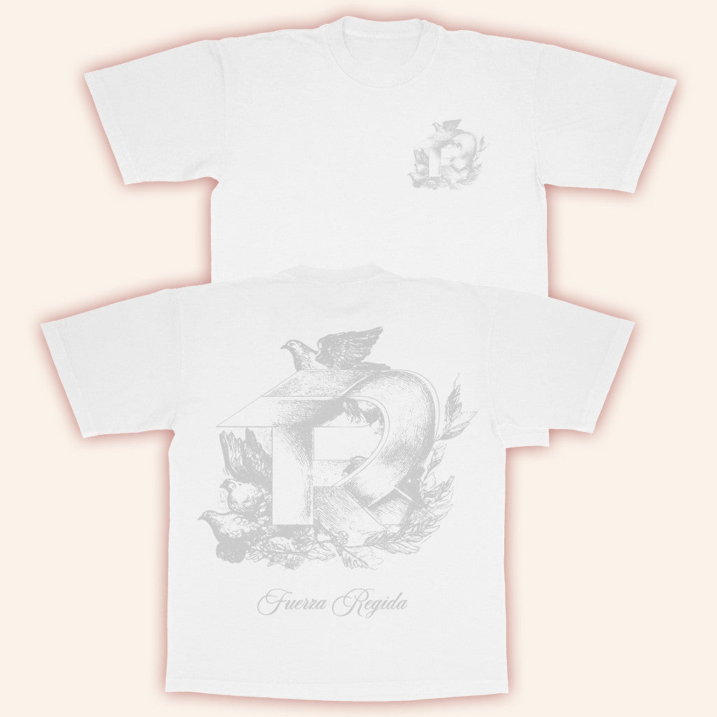 Fuerza Regida Merch Dove White T-Shirt Gift Ideas For Friends Fuerza Regida Merch Dove White T-Shirt Gift Ideas For Friends