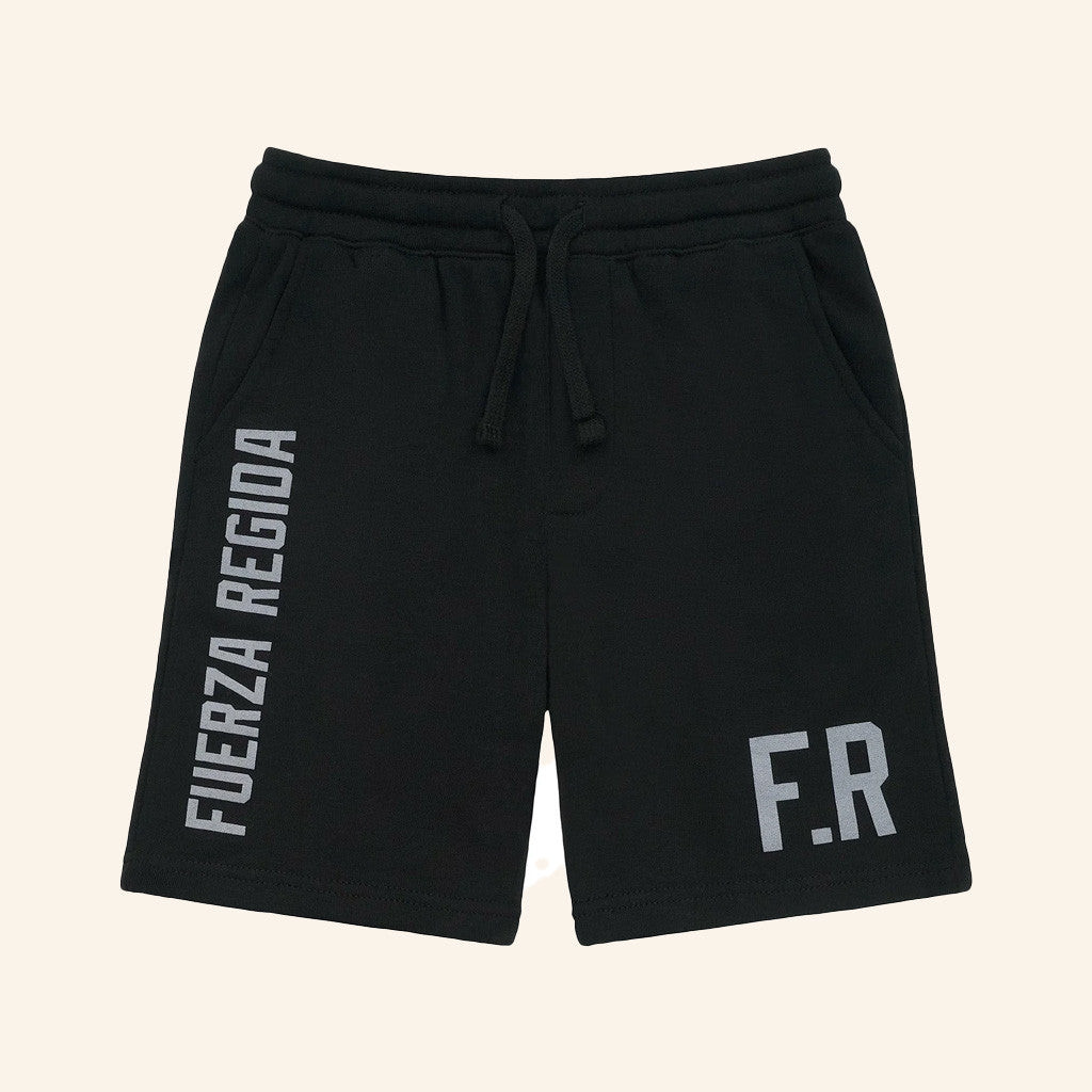 Fuerza Regida Merch FR Black Shorts Presents For Music Lovers Fuerza Regida Merch FR Black Shorts Presents For Music Lovers