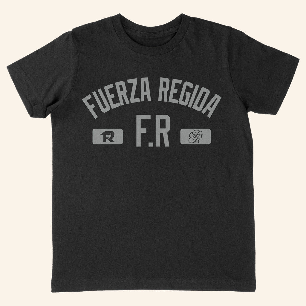 Fuerza Regida Merch FR Black T-Shirt Presents For Music Lovers Fuerza Regida Merch FR Black T-Shirt Presents For Music Lovers