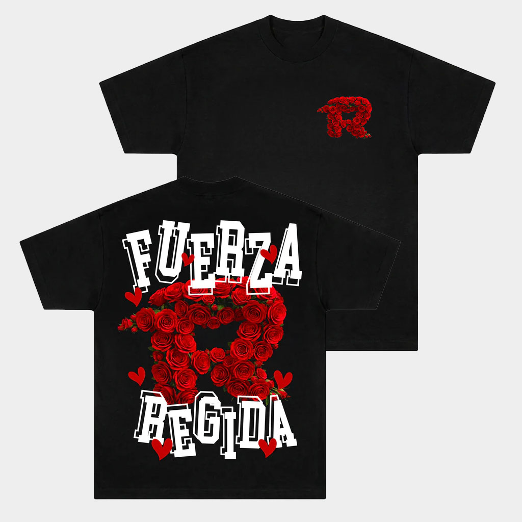 Fuerza Regida Merch FR Rose T-Shirt Fuerza Regida Shirt Gift Ideas For Girlfriend Fuerza Regida Merch FR Rose T-Shirt Fuerza Regida Shirt Gift Ideas For Girlfriend