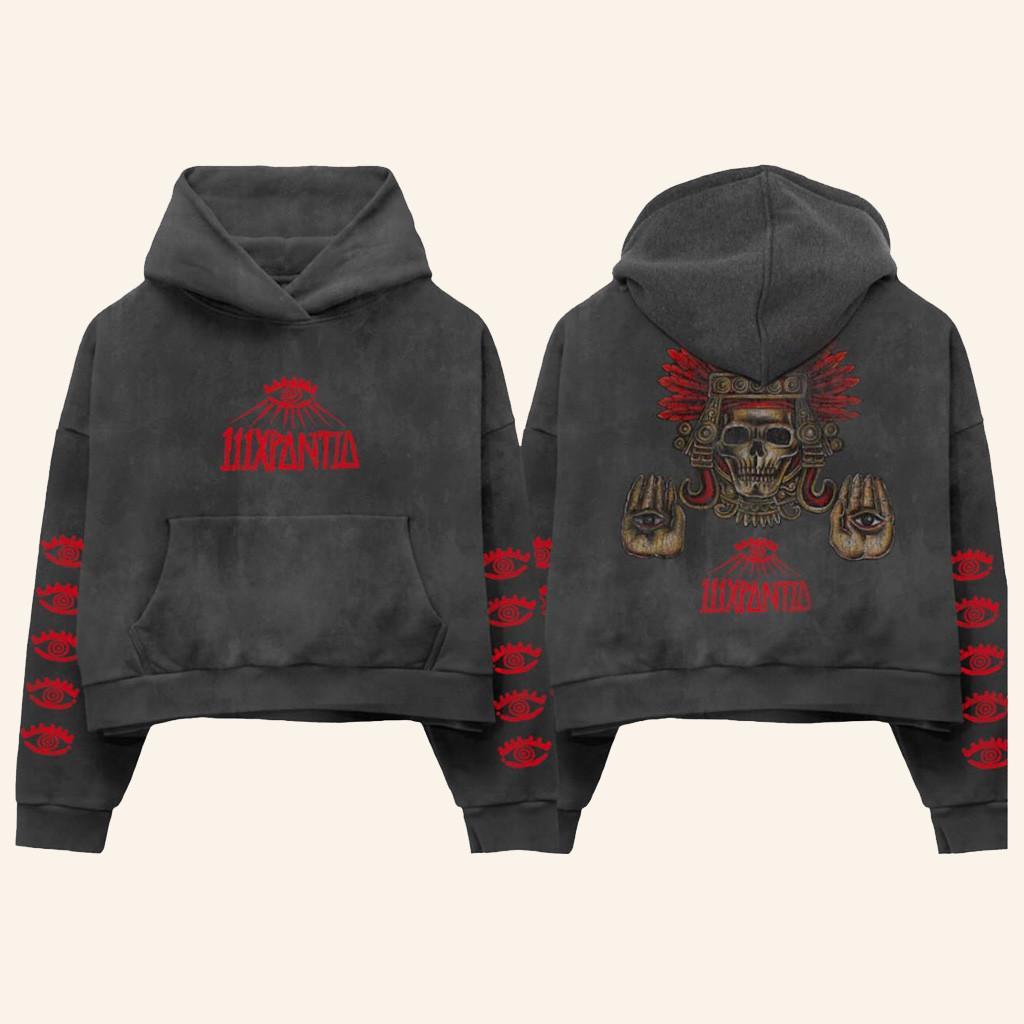 Fuerza Regida Merch Fuerza Regida And 111XPANTIA Cropped Hoodie Gifts For Her