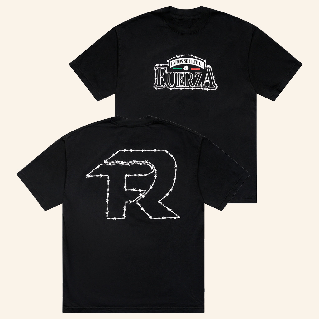 Fuerza Regida Merch Fuerzas Unidas Black T-Shirt Christmas Gifts For Boyfriend Fuerza Regida Merch Fuerzas Unidas Black T-Shirt Christmas Gifts For Boyfriend