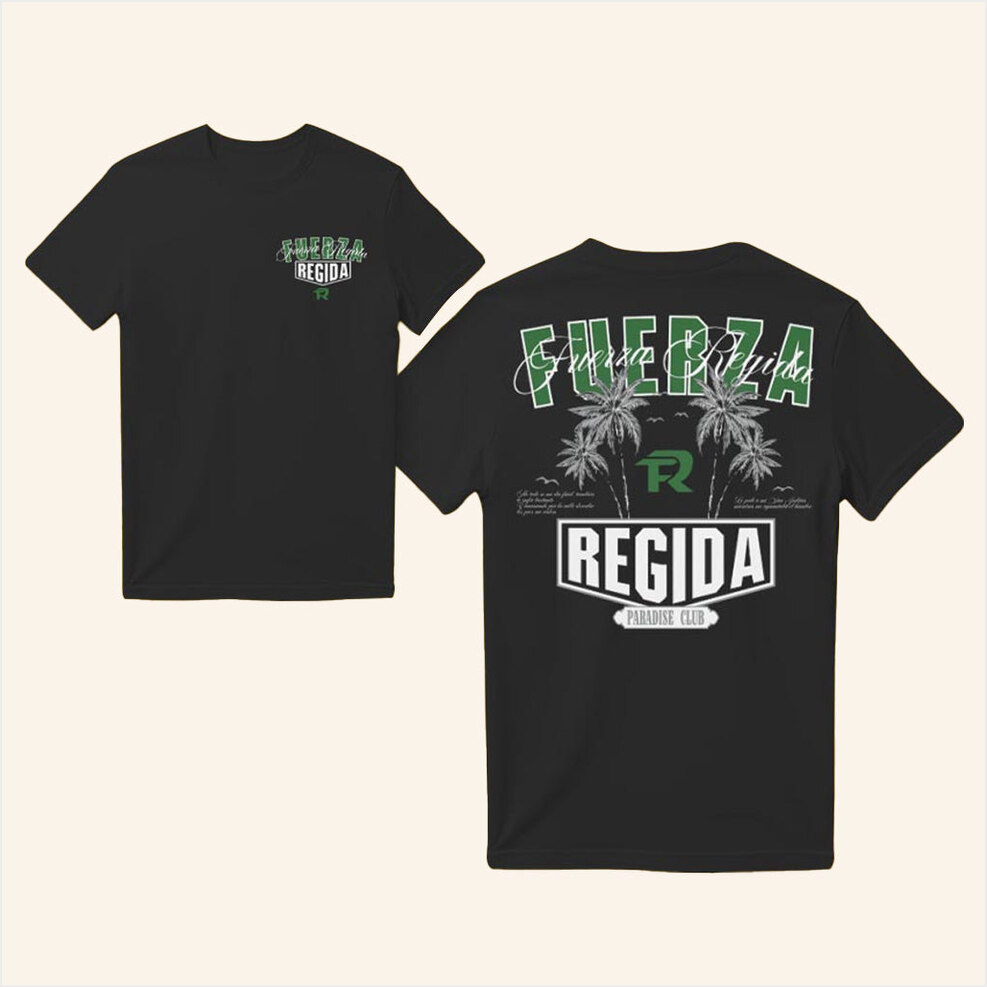 Fuerza Regida Merch Palms Paradise Shirt Birthday Present For Dad Birthday Gifts For Friends