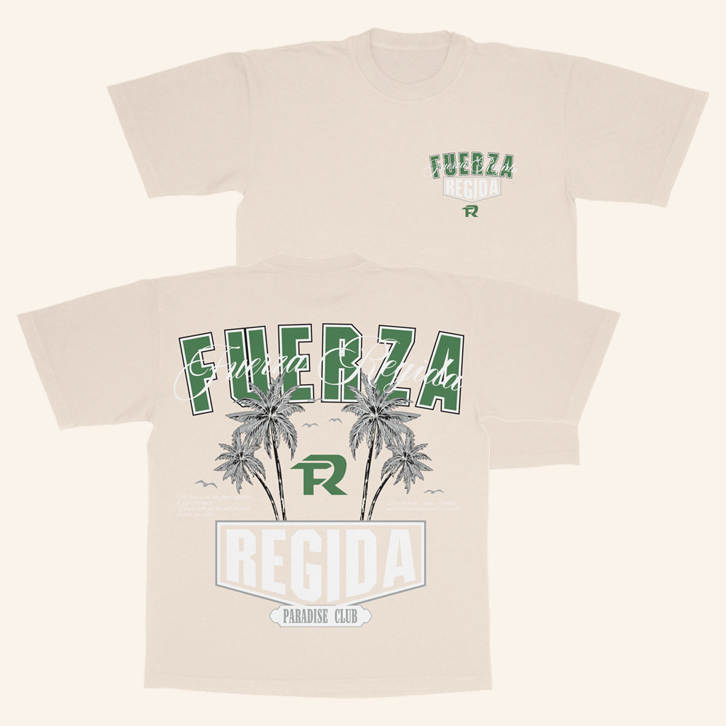 Fuerza Regida Merch Palms Paradise T-Shirt Husband Christmas Gift Ideas Fuerza Regida Merch Palms Paradise T-Shirt Husband Christmas Gift Ideas