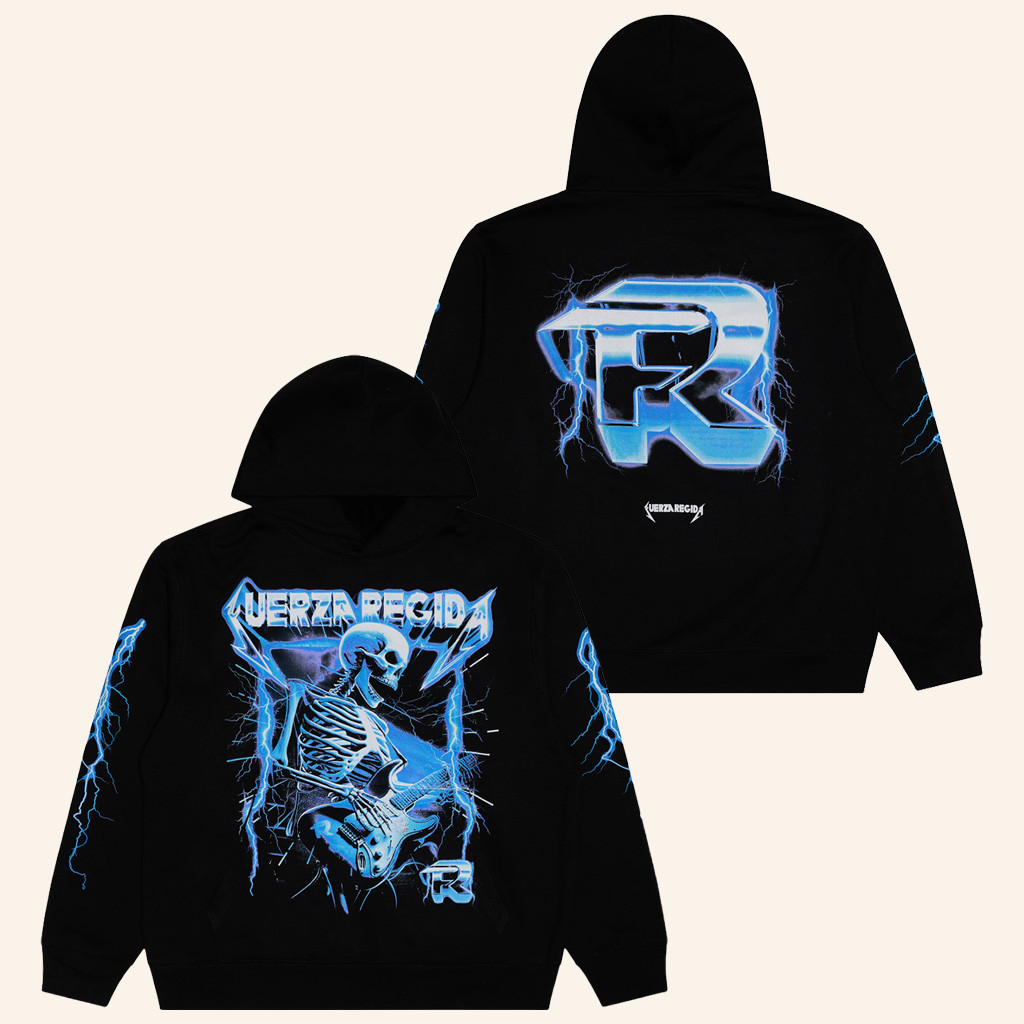 Fuerza Regida Merch Rocker Hoodie Christmas Present For Husband Fuerza Regida Merch Rocker Hoodie Christmas Present For Husband