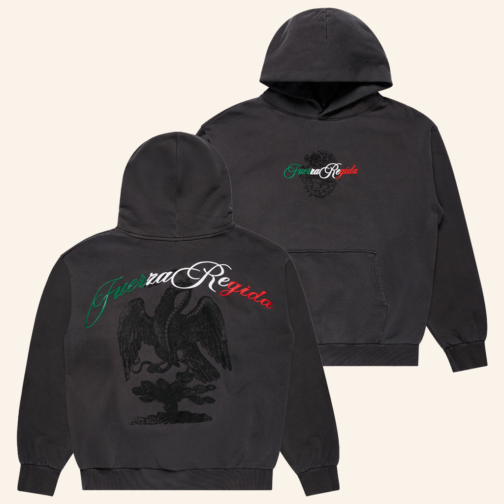 Fuerza Regida Merch Script Aguila Hoodie Christmas Ideas For Husband Fuerza Regida Merch Script Aguila Hoodie Christmas Ideas For Husband