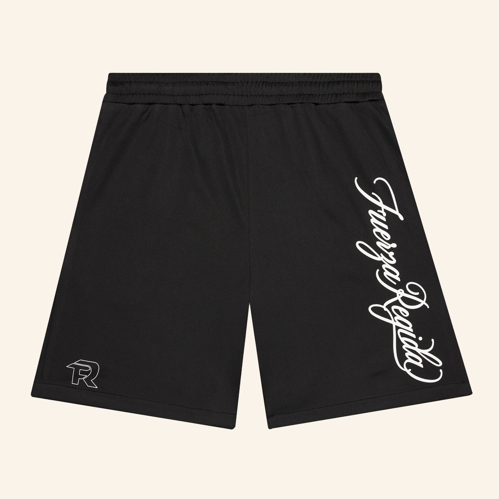 Fuerza Regida Merch Script Mesh Shorts Christmas Present For Brother Fuerza Regida Merch Script Mesh Shorts Christmas Present For Brother