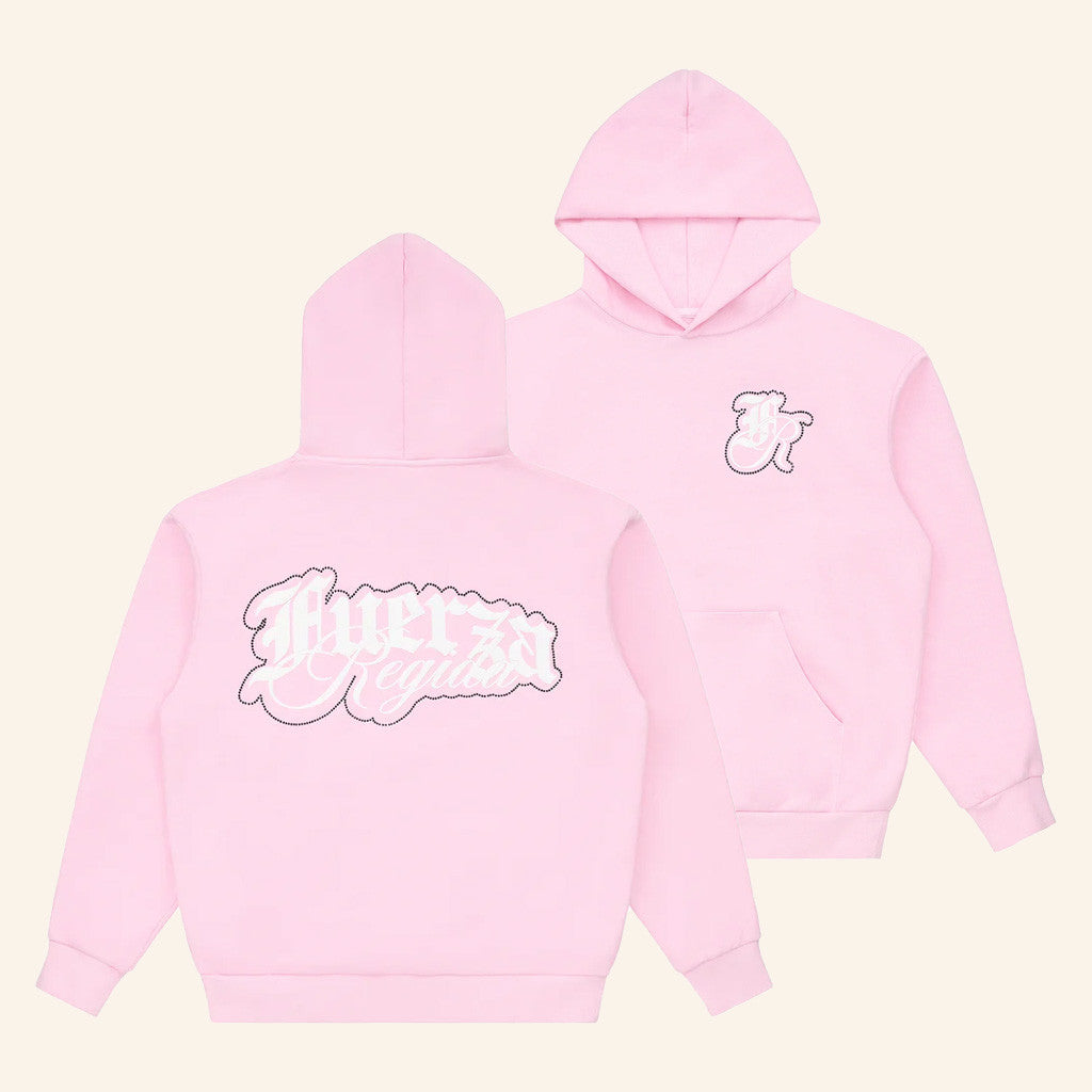 Fuerza Regida Merch Stones Pink Hoodie Present For Wife