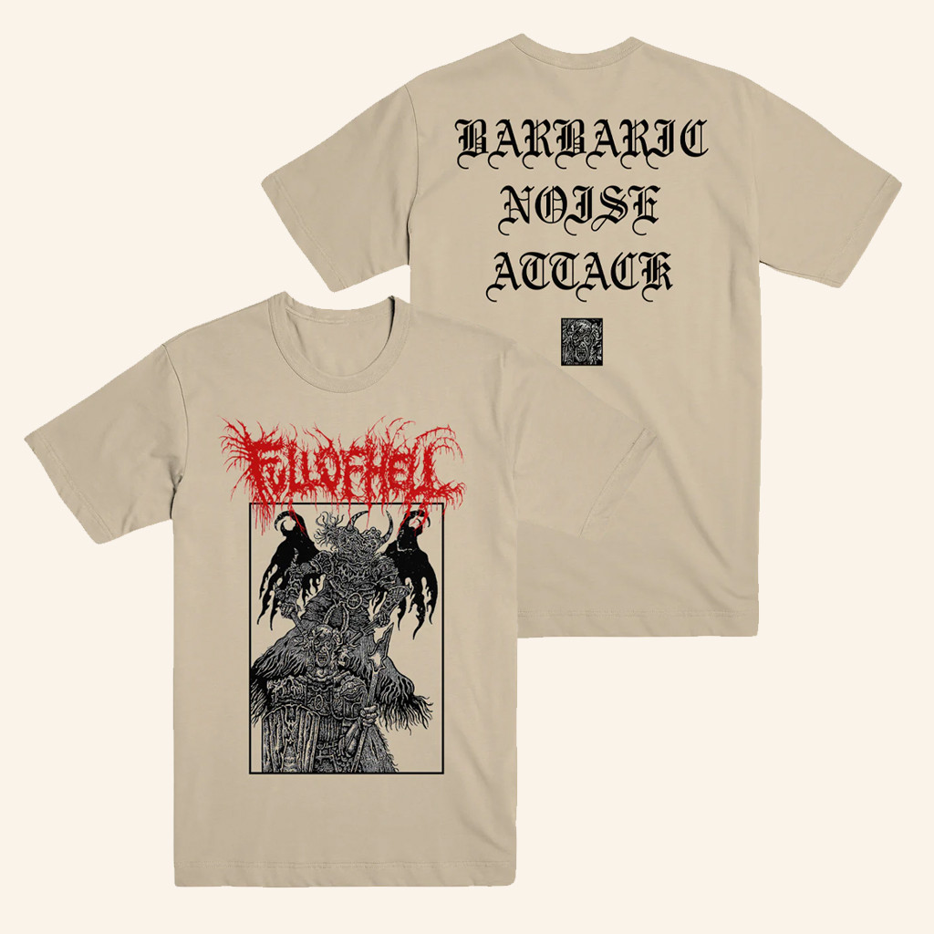 Full Of Hell Merch Full Of Hell Barbaric Noise Attack T-Shirt Best Birthday Gift For Husband Full Of Hell Merch Full Of Hell Barbaric Noise Attack T-Shirt Best Birthday Gift For Husband