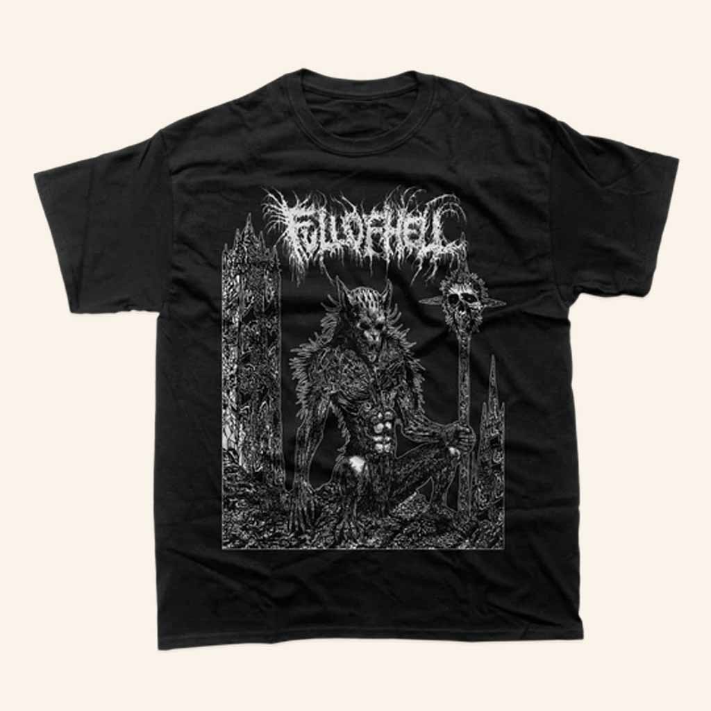 Full Of Hell Merch Full Of Hell Beastial Wolf T-Shirt Halloween Gifts For Men Full Of Hell Merch Full Of Hell Beastial Wolf T-Shirt Halloween Gifts For Men