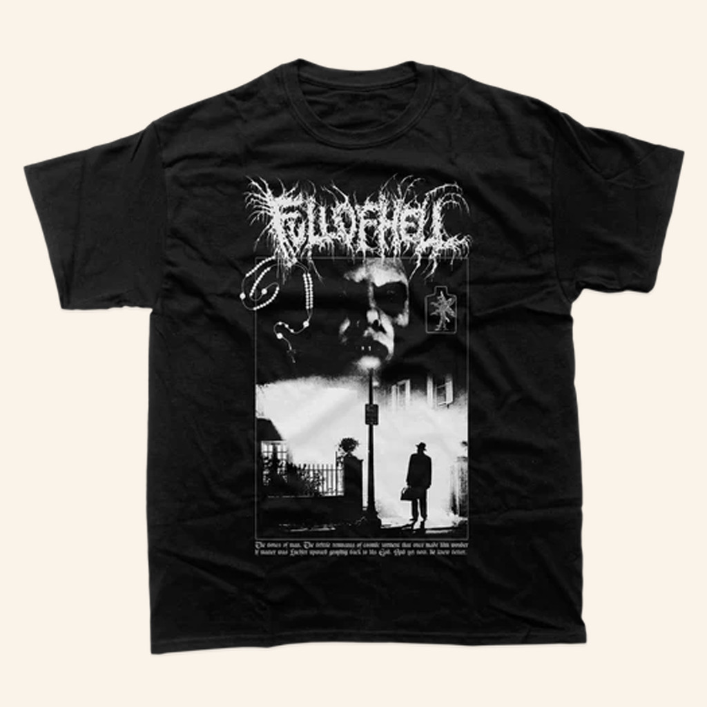 Full Of Hell Merch Full Of Hell Exorcist T-Shirt Birthday Gift For Father
