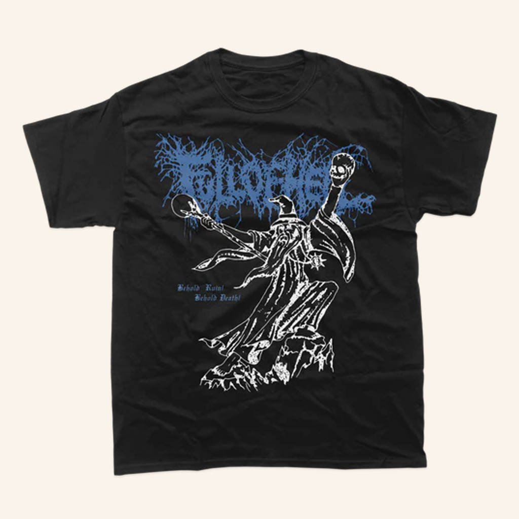 Full Of Hell Merch Full Of Hell Wizard T-Shirt Gifts For Band Fans
