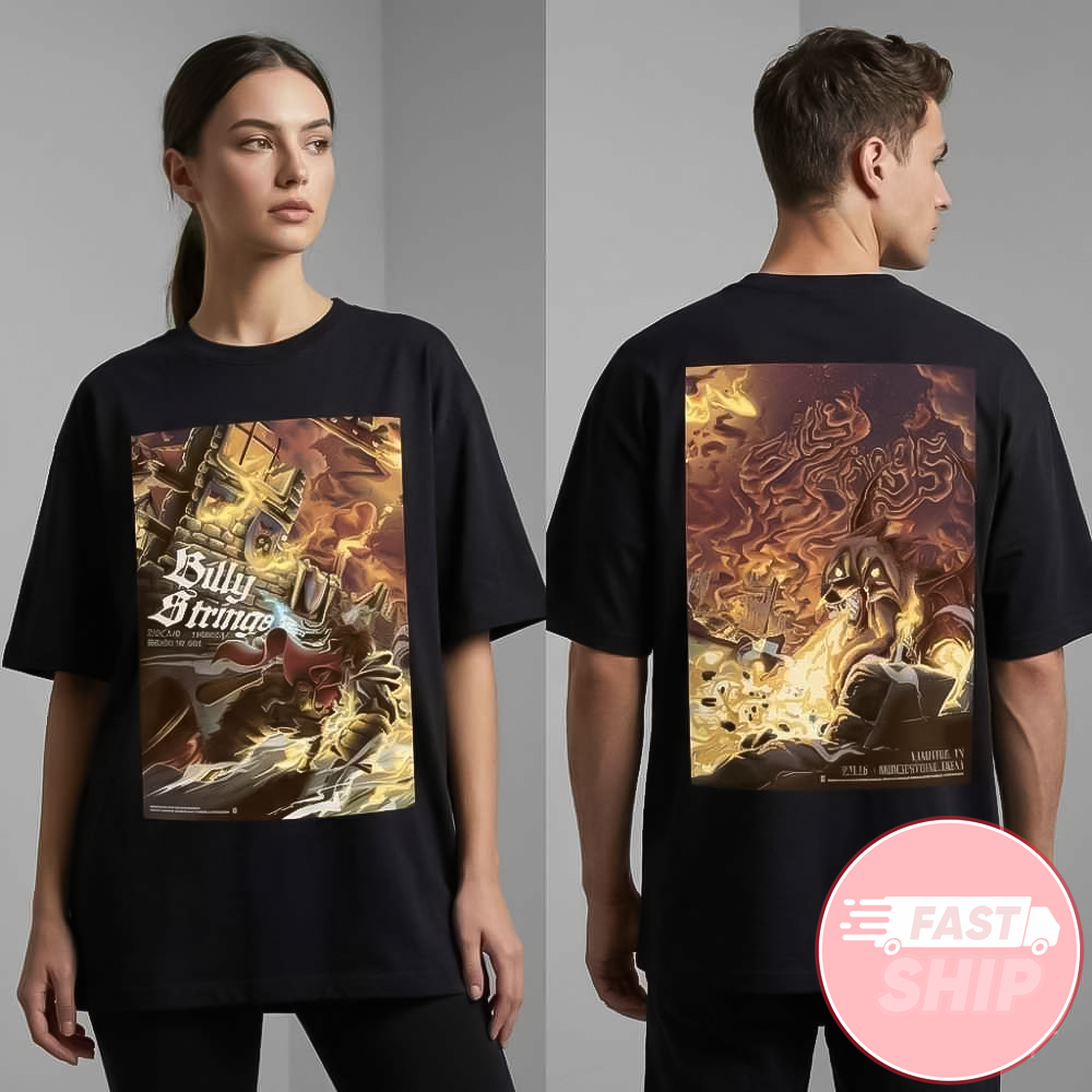 Full Shows Billy Strings Winter Tour At Bridgestone Arena Nashville February 20 21 2026 T-Shirt