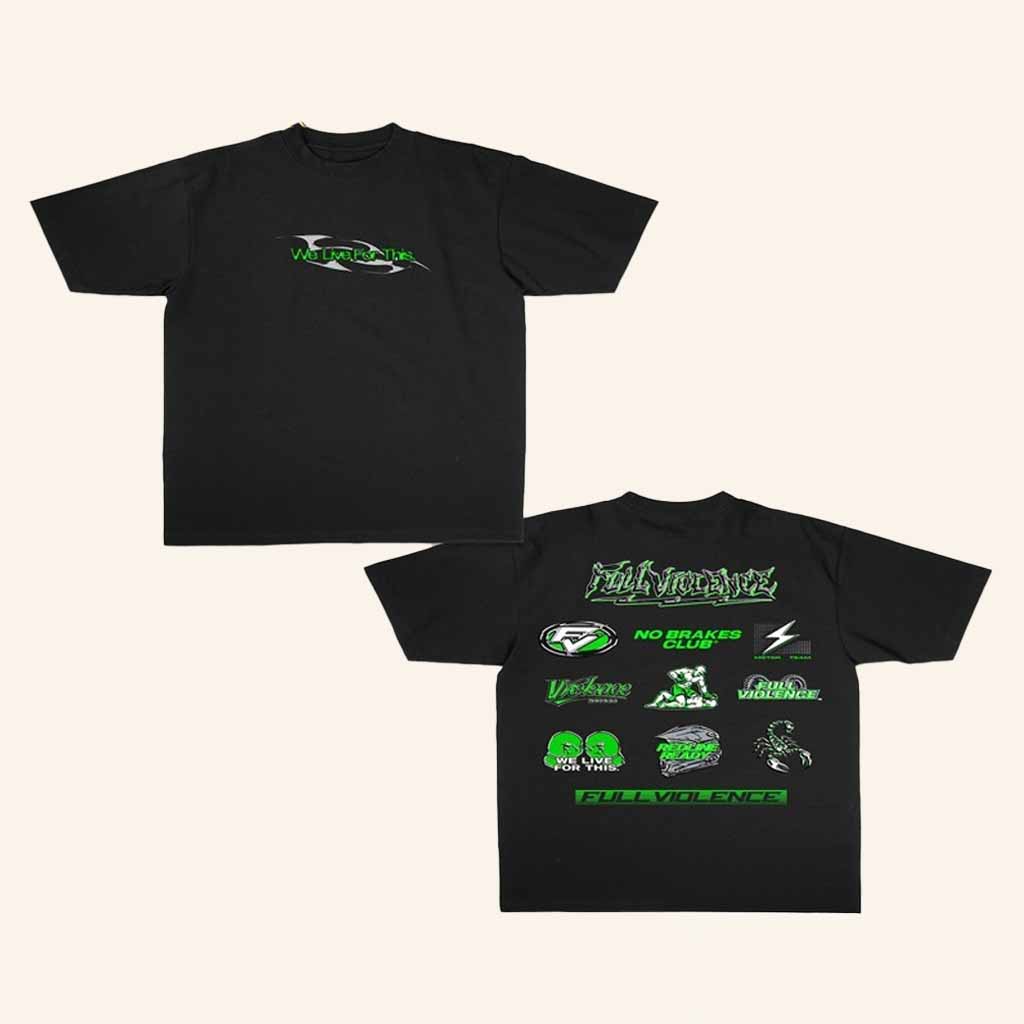 Full Violence Merch No Brakes Club T-Shirt Best Christmas Gifts For Boyfriend Full Violence Merch No Brakes Club T-Shirt Best Christmas Gifts For Boyfriend
