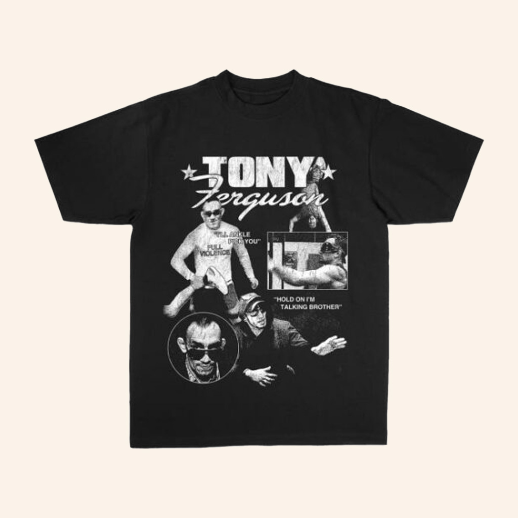 Full Violence Merch Tony Ferguson Meme T-Shirt Gifts For Boxing Lovers