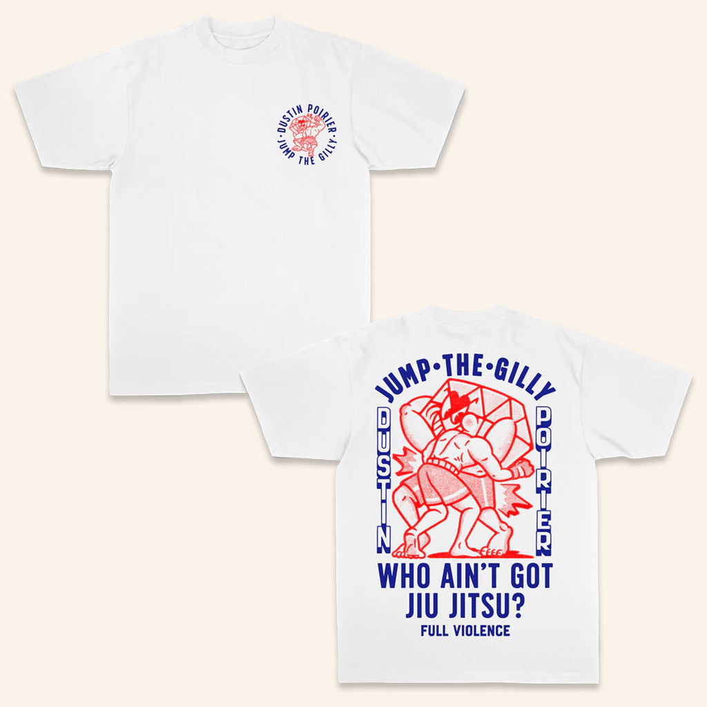 Fullviolence Merch Jump The Gilly Classic In White T-Shirt Best Gifts For Husband Fullviolence Merch Jump The Gilly Classic In White T-Shirt Best Gifts For Husband