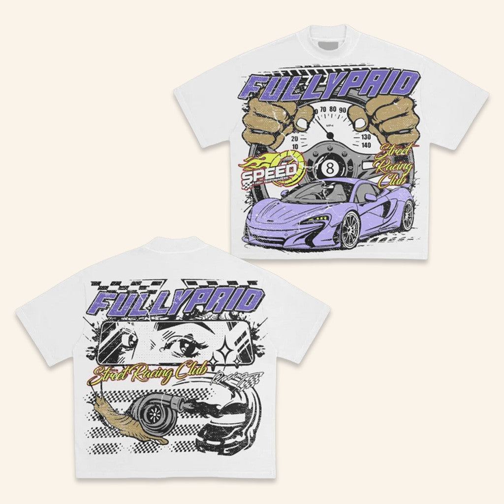 Fullypaid Ldn Merch Speed White T-Shirt Present For Husband Fullypaid Ldn Merch Speed White T-Shirt Present For Husband