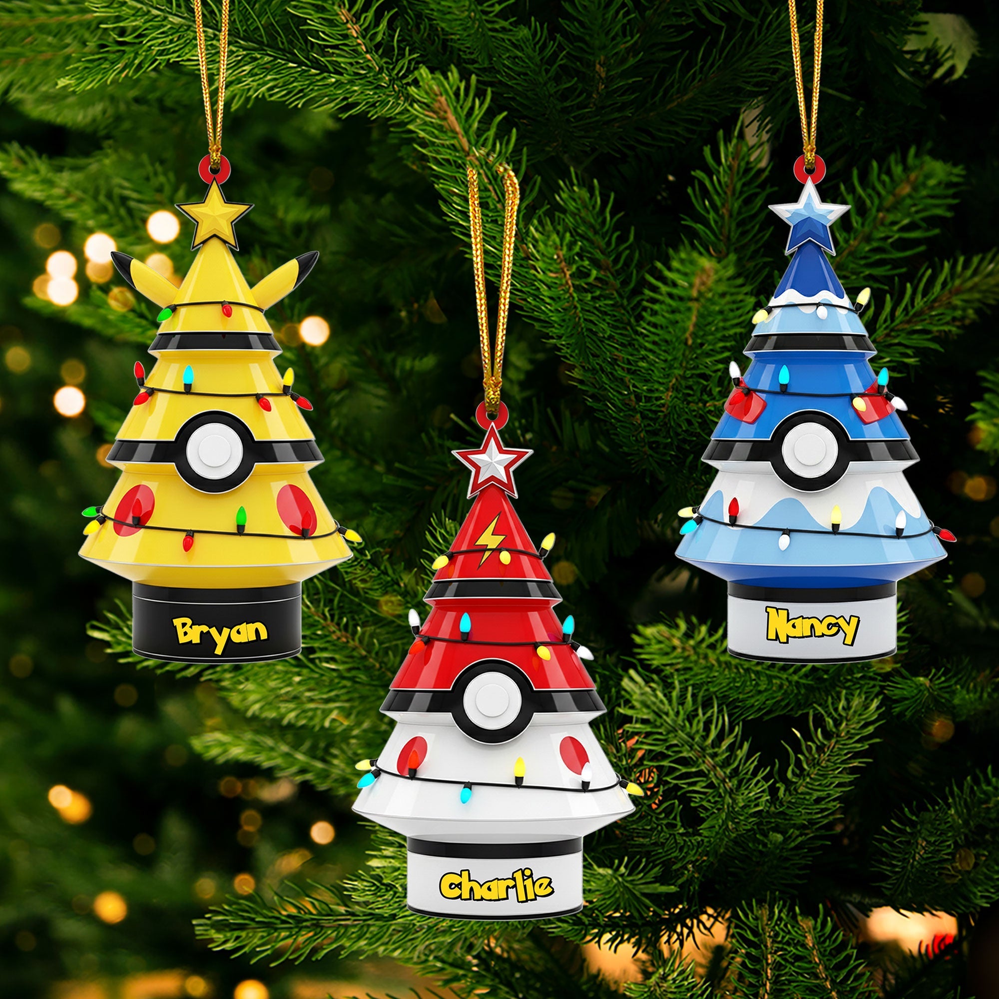 Fun Character Tree Ornament - Personalized Gifts For Movie Lovers - Xmas Ornament Gift