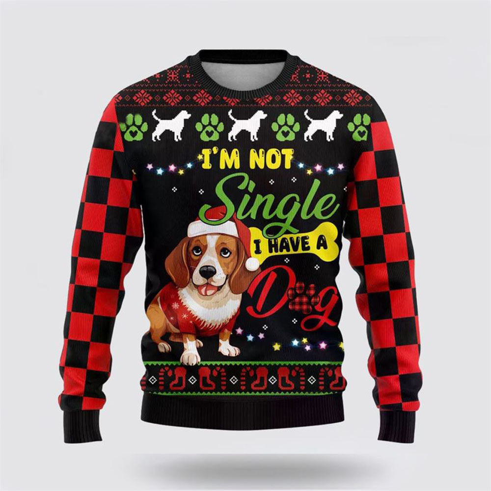 Funny Beagle Dog Ugly Christmas Sweater Christmas Gift For Dog Love