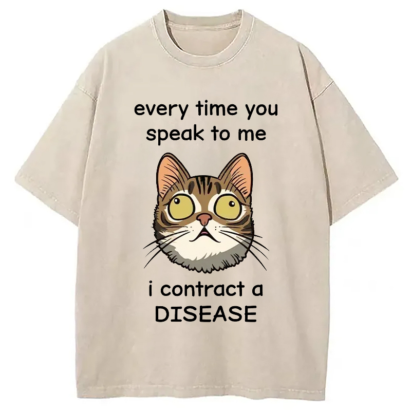Funny Cat Rolling Eyes Washed T-Shirt Funny Quote Unisex Shirt Gifts For Best Friend Funny Cat Rolling Eyes Washed T-Shirt Funny Quote Unisex Shirt Gifts For Best Friend