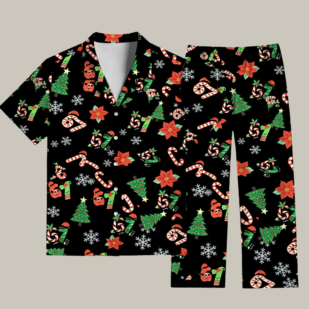Funny Christmas Six Seven Pajama Set Cute Xmas Clothes Christmas Presents For Girlfriend