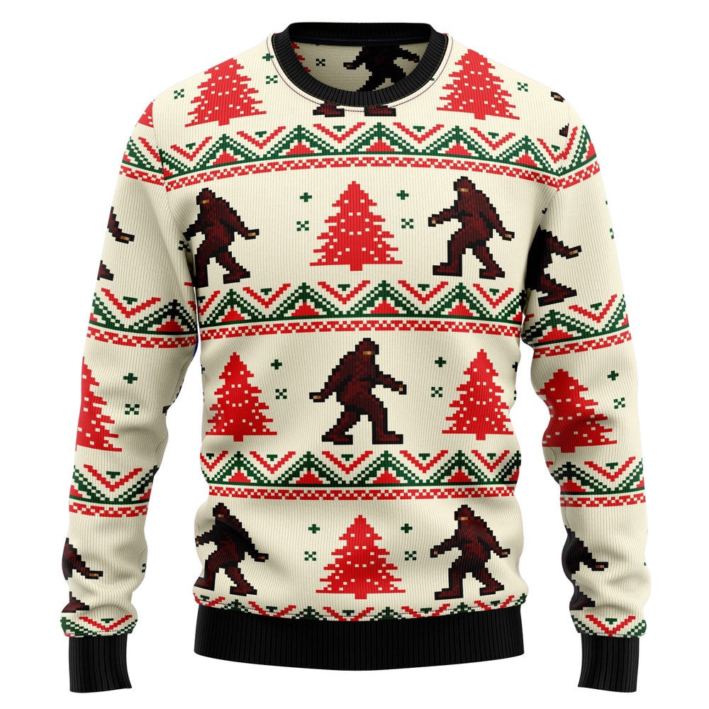 Funny Christmas Sweater Amazing Bigfoot Ugly Christmas Sweater Xmas Gifts
